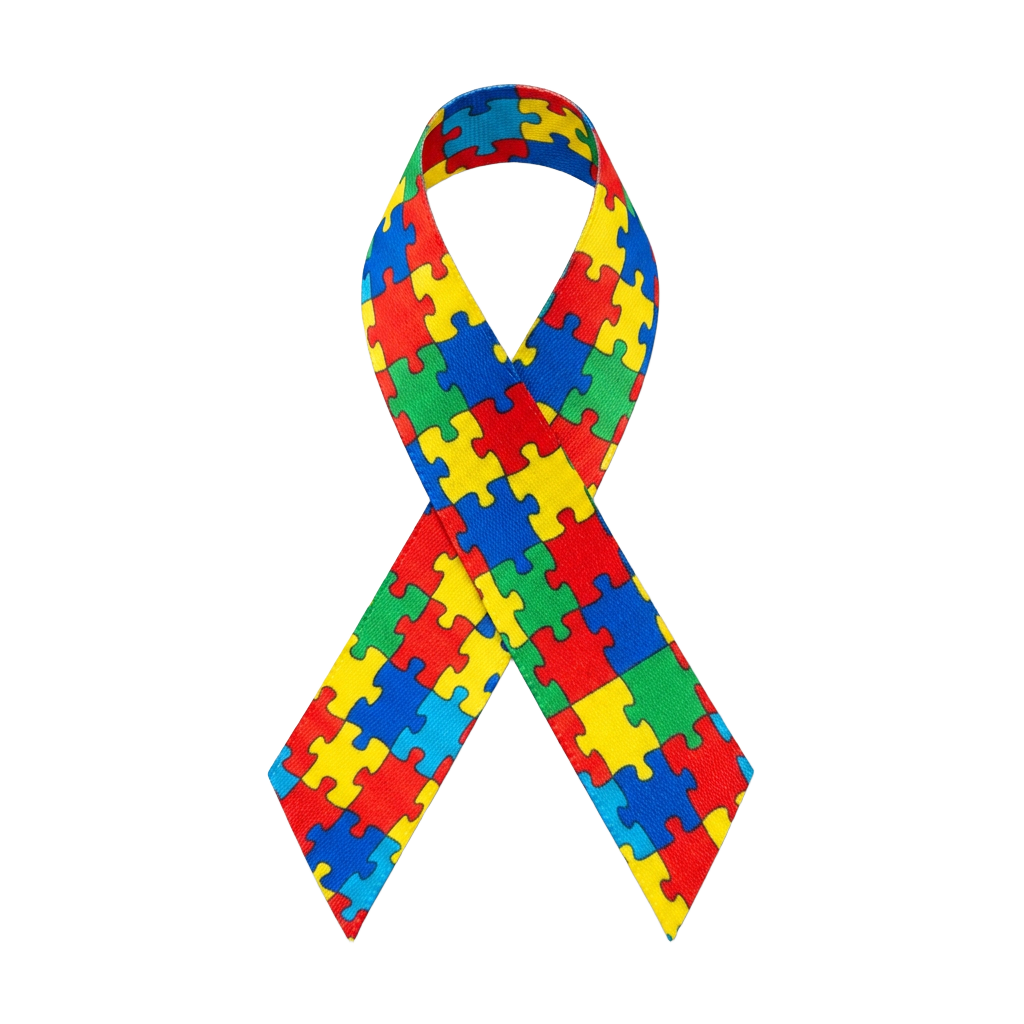 Lazo de concientización del autismo